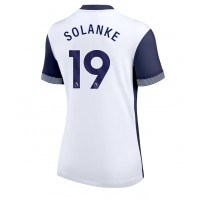 Koszulka piłkarska Tottenham Hotspur Dominic Solanke #19 Strój Domowy dla kobiety 2024-25 tanio Krótki Rękaw